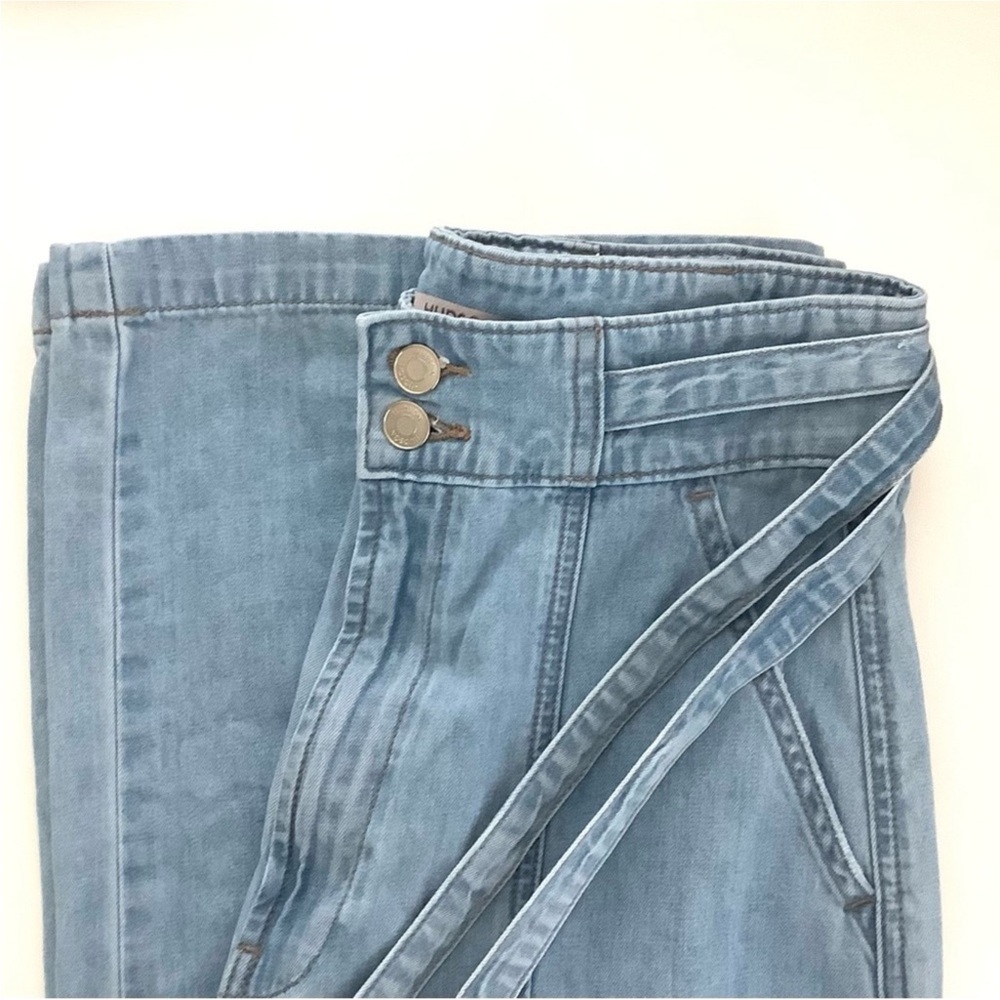 HUDSON TIE WAIST PINTUCKED JEANS SIZE 27 EUC - Picture 7 of 8